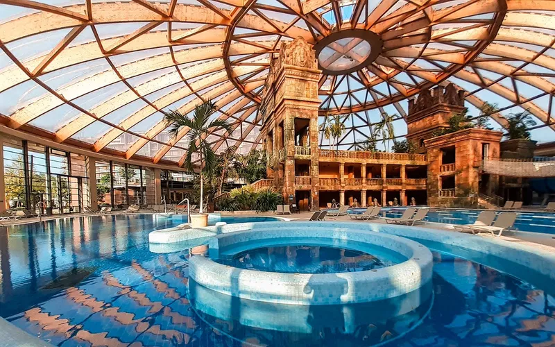 Aquaworld Resort Budapest indoor waterpark hotel, an alternative to the thermal baths in Budapest, Hungary