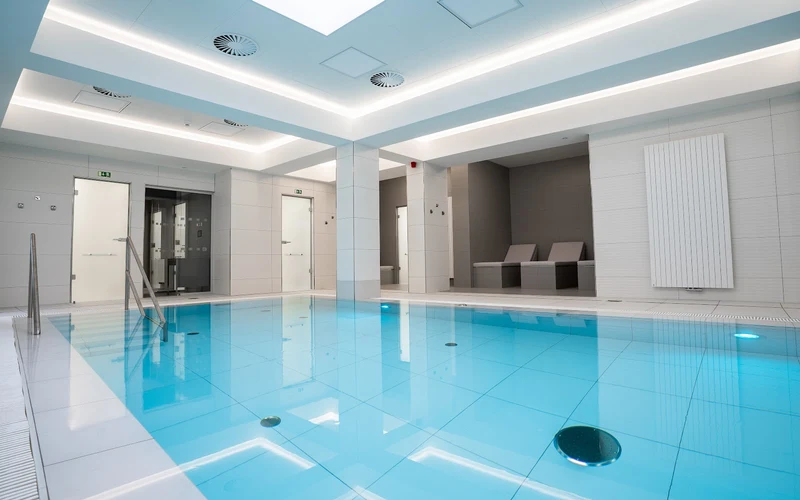 Astoria Hotel & Medical Spa on Vřídelní street beside the thermal springs of Karlovy Vary, Czechia