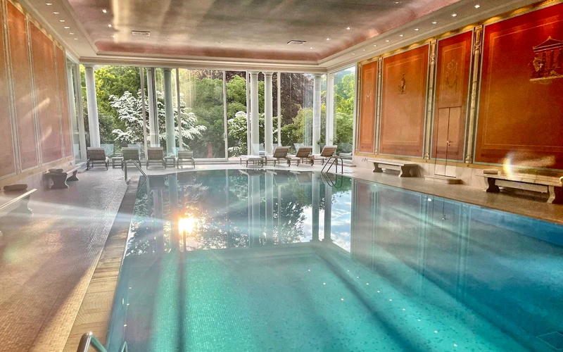 Brenners Park-Hotel and Villa Stéphanie, a treated-water medical spa near the Baden-Baden thermal baths, Germany