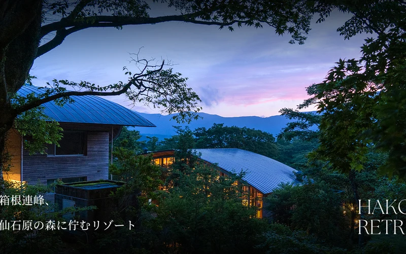 Hakone Retreat woodland villa with private open-air hot spring bath in Sengokuhara, Hakone onsen ryokan hotels, Japan