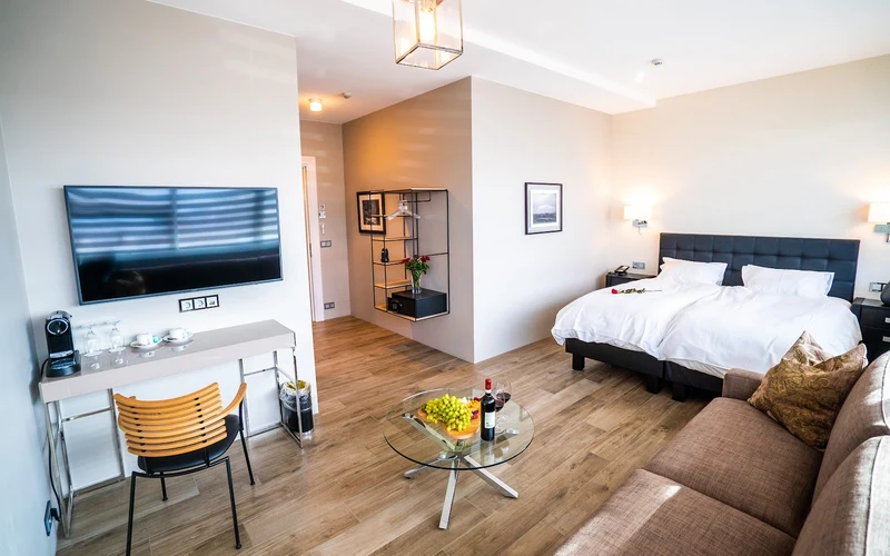 Hotel Keflavik in central Keflavík, a town base for visiting the Blue Lagoon and Iceland hot springs on Reykjanes