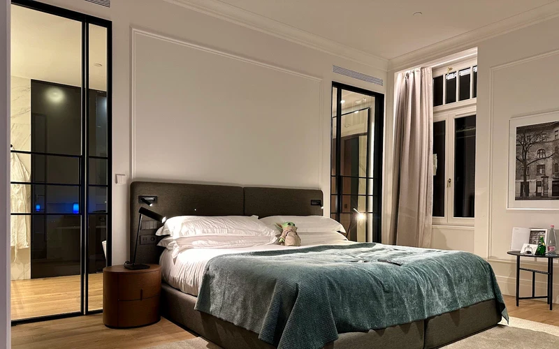 Kozmo Hotel Suites & Spa heated indoor pool near the thermal baths in Budapest, Hungary